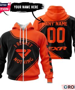 Fxr I Regret Nothing Orange Hoodie