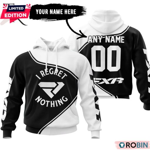 Fxr I Regret Nothing White Hoodie