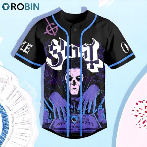 Ghost Say A Prayer To Your God Custom Baseball Jersey Shirt Style