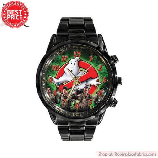 Ghostbusters Black Stainless Steel Watch