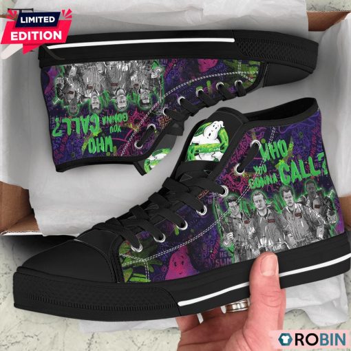 Ghostbusters Who Ya Gonna Call High Top Shoes