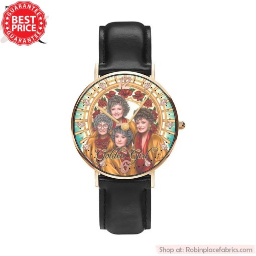Golden Girl Black Stainless Steel Watch