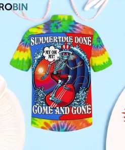 Grateful Dead Summertime Done Come And Gone Hawaiian Shirt Grateful Dead Summertime Done Come And Gone Hawaiian Shirt