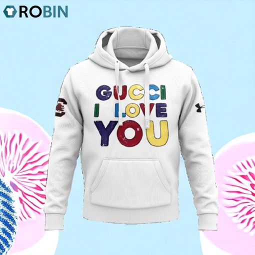 Gucci I Love You South Carolina Gamecocks Women’s Basketball 3D Hoodie and Zip up