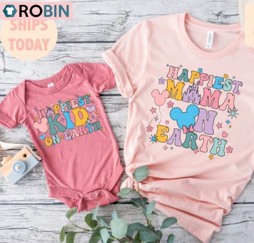 Happiest Mama On Earth Cute Shirt, Believe In Magic Sweater T-Shirt