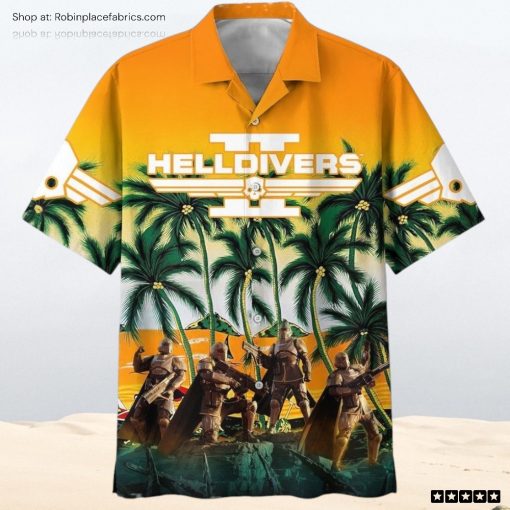 Helldivers Hawaiian Unisex Shirt