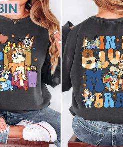 In My Bluey Mom Era Shirt, Bluey Cool Mom Club Sweater Hoodie