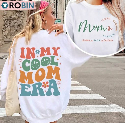 In My Cool Mom Era Shirt, Cool Moms Club Unisex Shirt, Hoodie, Sweatshirt