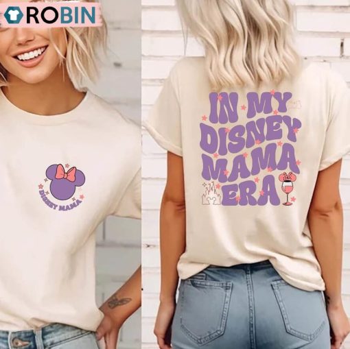 In My Disney Mom Era Sweatshirt, Disney Mom Tee Tops T-Shirt