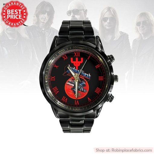 Judas Priest Black Stainless Steel Watch