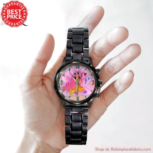 Karol G Black Stainless Steel Watch