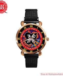 Kiss Band Black Stainless Steel Watch Kiss Band Black Stainless Steel Watch
