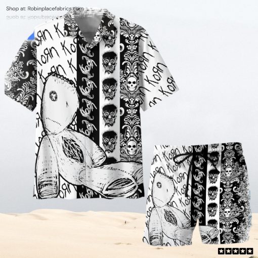 Korn Hawaiian Unisex Shirt And Short