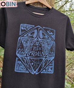 Let S Roll Dungeons And Dragons Trendy Short Sleeve T-Shirt