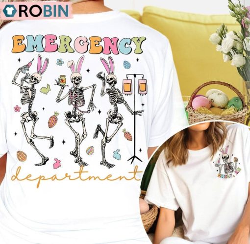 Limited Emergency Department Shirt, Sweater Long Sleeve Gift For Easter Day