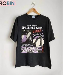 Limited Olivia Rodrigo Guts Tour 2024 Shirt, Gift For Fan Sweater Tee Tops