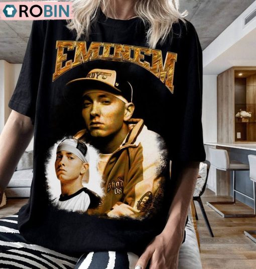 Limited Vintage Eminem Shirt, Eminem Graphic Unisex Shirt