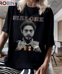 Limited Vintage Post Malone Shirt, Post Malone Short Sleeve Tee Tops