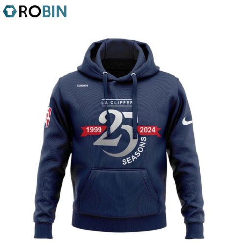 Los Angeles Clippers Up To Celebrate 25 Years In DTLA 3D Hoodie and Zip up