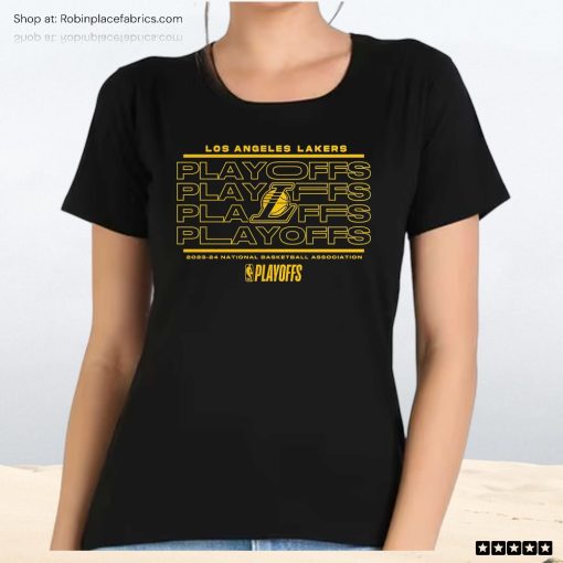 Los Angeles Lakers 2024 Nba Playoffs Fast Break Opportunity Unisex Shirt