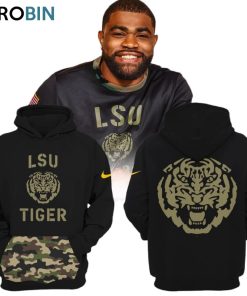 LSU Tigers Clyde Edwards Helaire Veteran Hoodie