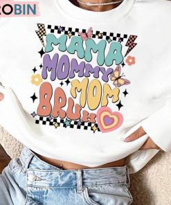 Mama Mommy Mom Bruh Shirt, Mom Life Unisex Shirt, Hoodie, Sweatshirt