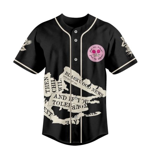 Manic Street Preachers Culture Sucks Down Words Itemize Loathing And Feed Yourself Smiles Baseball Jersey Shirt Style