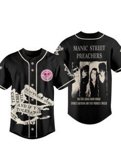 Manic Street Preachers Culture Sucks Down Words Itemize Loathing And Feed Yourself Smiles Baseball Jersey Shirt Style