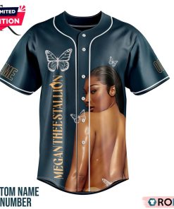 Megan Thee Stallion Hot Girl Summer Tour Custom Baseball Jersey Megan Thee Stallion Hot Girl Summer Tour Custom Baseball Jersey