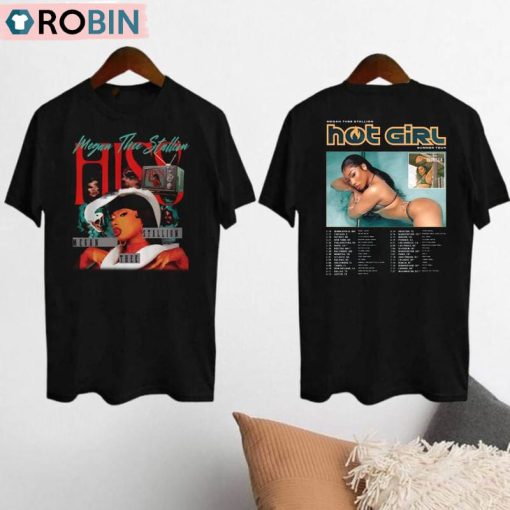 Megan Thee Stallion Shirt, Rock Band Heart 2024 Tour Unisex Shirt, Hoodie, Sweatshirt