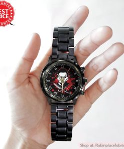 Michael Myers Black Stainless Steel Watch