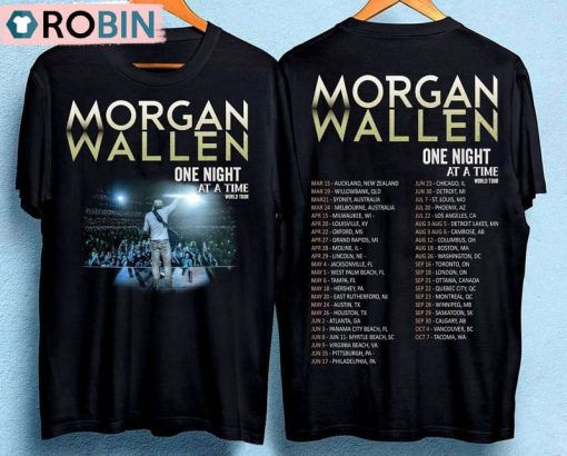 Morgan Wallen Tour 2024 Shirt, Morgan Wallen One Night At A Time Tour Unisex Shirt, Hoodie, Sweatshirt