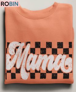 Mother’s Day Funny Shirt, Checkered Mom Checkered Mom