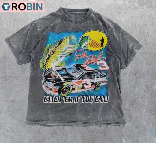Nascar X Fishing Vintage Racing Shirt, Retro Crewneck Sweatshirt Hoodie
