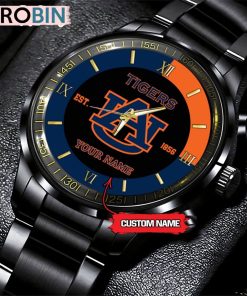 NCAA Auburn Tigers Black Fashion Watch