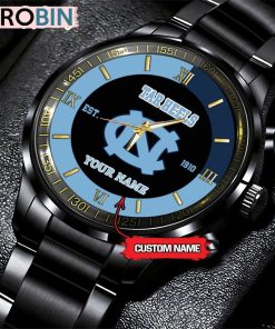 NCAA North Carolina Tar Heels Black Fashion Watch