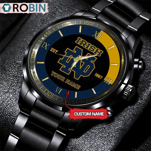 NCAA Notre Dame Fighting Irish Black Fashion Watch