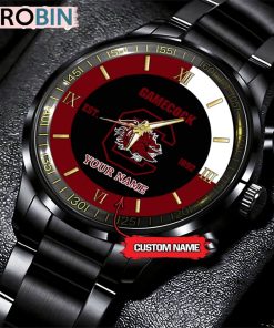 NCAA South Carolina Gamecocks Black Fashion Watch