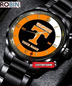 NCAA Tennessee Volunteers Black Fashion Watch