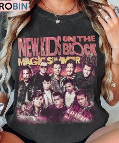 New Kids On The Block Shirt, The Magic Summer Tour 2024 Unisex Shirt