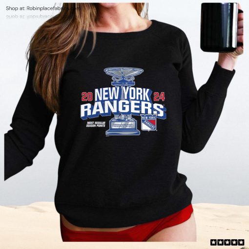 New York Rangers Fanatics Branded 2024 Presidents’ Trophy Unisex Shirt, Hoodie, Sweatshirt