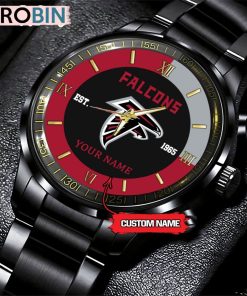 NFL Atlanta Falcons Black Fashion Watch