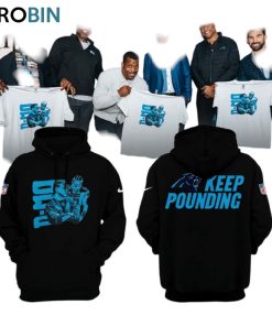 NFL Carolina Panthers Dan Morgan Keep Pounding Hoodie, Longpants   Black