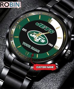 NFL New York Jets Black Fashion Watch NFL New York Jets Black Fashion Watch