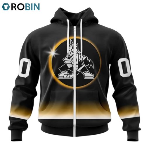NHL Arizona Coyotes Special Eclipse Design Hoodie
