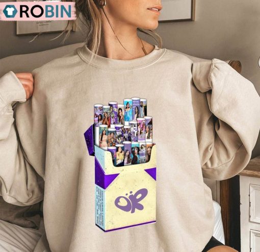 Olivia Guts Tour Comfort Shirt, Guts Tour 2024 Long Sleeve Sweater