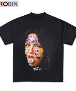 Olivia Rodrigo Face Shirt, Hip Hop Vintage Sweater Hoodie