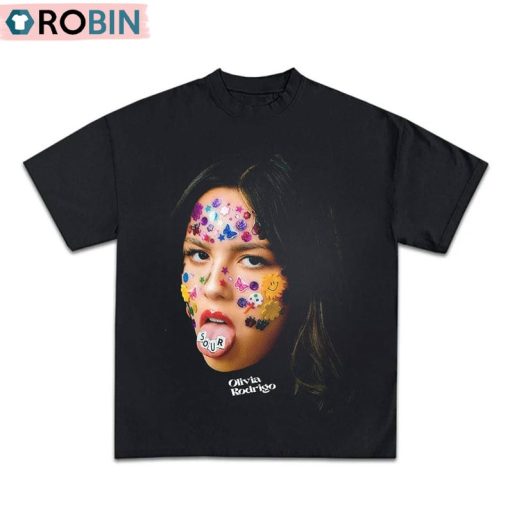 Olivia Rodrigo Face Shirt, Hip Hop Vintage Sweater Hoodie