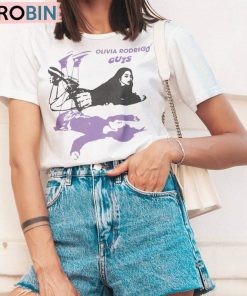 Olivia Rodrigo Guts Tour 2024 Shirt, Music Artist Hoodie Tank Top
