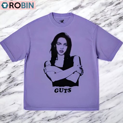 Olivia Rodrigo Shirt, That Go Hard Guts World Tour Long Sleeve Sweater